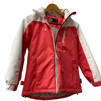 Chute Ski Jacket White and Pink Size 10