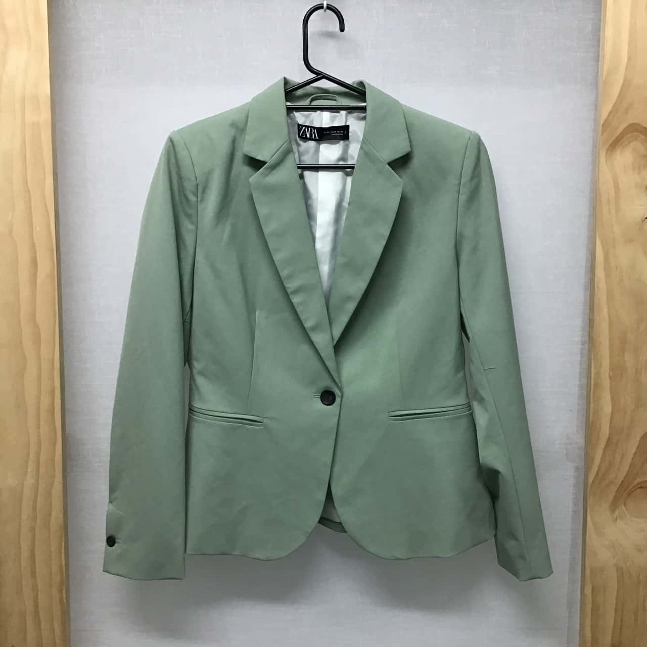 zara blazer size
