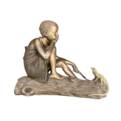Bronze Coated African Collection