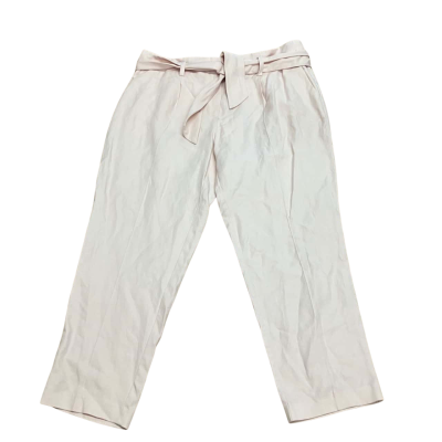 Witchery BNWT Rose Quartz Tappered Tie Belt Pants Size 16 