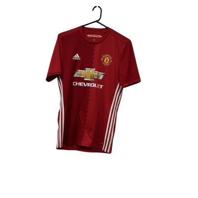 Adidas Mens  Manchester United (2016-2017)  Short Sleeve T-shirt Red   Size M 
