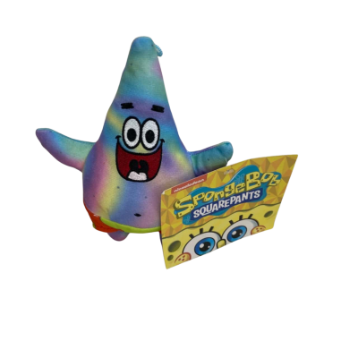 Rainbow Patrick Star Plushie Toy
