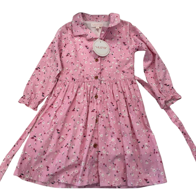  Zessar Girls Size 6 Dresses & Skirts Navy Blue / Pink  / White 