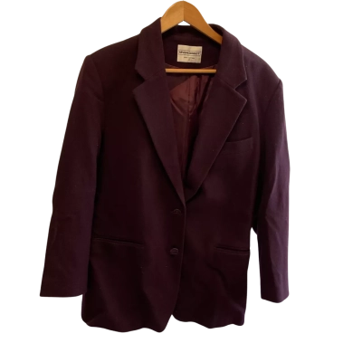 Myer Direct woollen Jacket- Womens  Size 12 -Maroon 