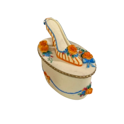 Vintage Willow Hall Trinket Box 