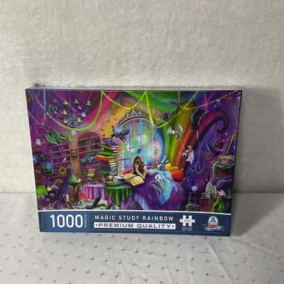 Arrows Puzzles "Magic Study Rainbow" 1000 Piece Puzzle (new)