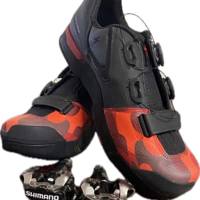 2FO Cliplite Cycle Shoes with Pedals 