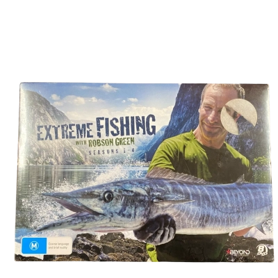 Extreme Fishing with Robson Green Seasons 1 - 4, DVDs in Box (Sealed)