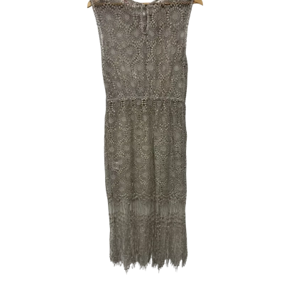 Alannah Hill Women's  Size 10 Sleeveless Dress Gold 