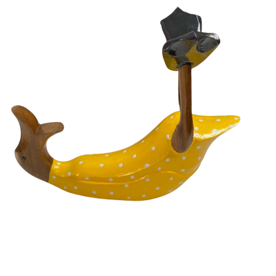 Quirky Wooden duck wine bottle holder