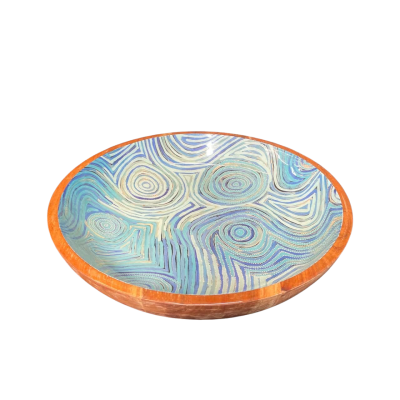 WARLUKURLANGU Artists Large Wooden Bowl by Vue