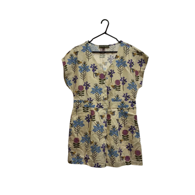 Princess Highway Womens  Size 14 Playsuit Beige / Floral 