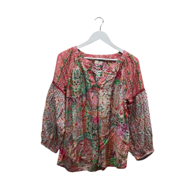 Lula Soul Size M Absolutely stunning and vibrant long sleeve top