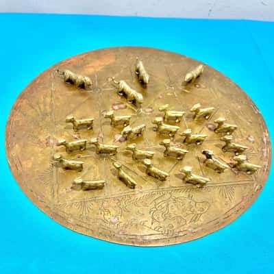 Traditional Nepalese Board Game-  Bagh  Chal  