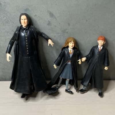 3x Harry Potter Vintage Collectable Figurines 