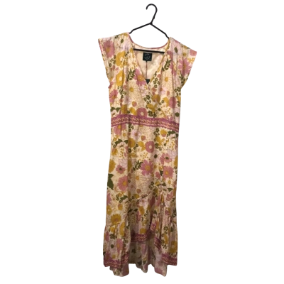 * Brand New* Boom Shankar Sumatra Yellow Floral 12
