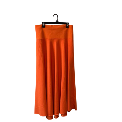 Country Road Women's Size 12 Midi Skirt in Orange 