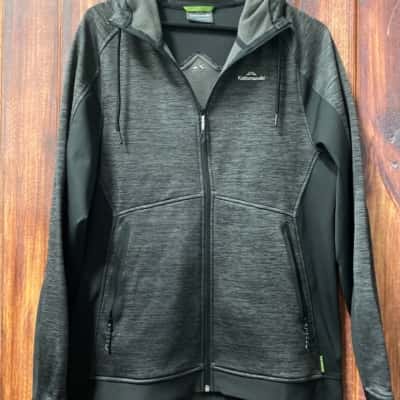 Kathmandu Zi up hoodie jacket   Size M Black  / Grey 