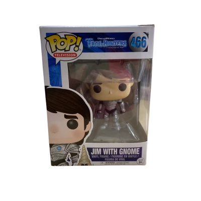 Funko Pop Troll Hunters - Jim with Gnome #466