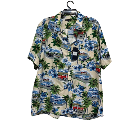  Cipollini Gold Mens  Size XXXXL Hawaiin Shirt Multicoloured / Pattern 