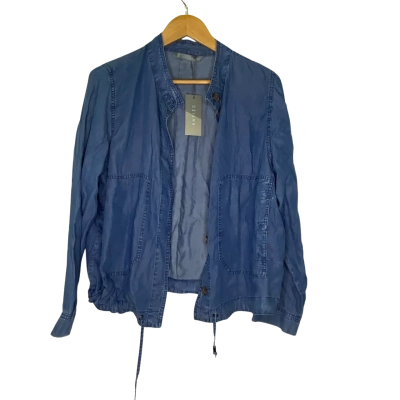 Katies Womens  Size 14 Denim Jacket Blue 