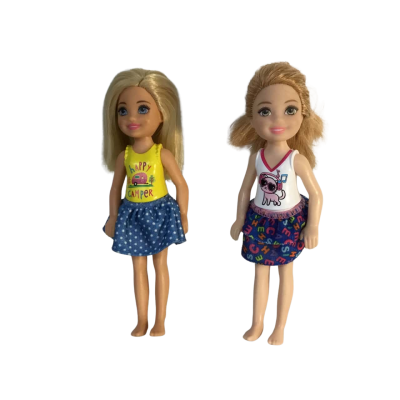 Chelsea Dolls Happy Camper and Cat Shirt Doll as pictured