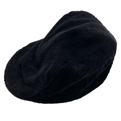 Kangol Mens Size S Black Corduroy Cap