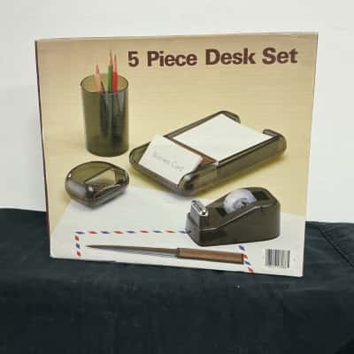 5 piece desk set