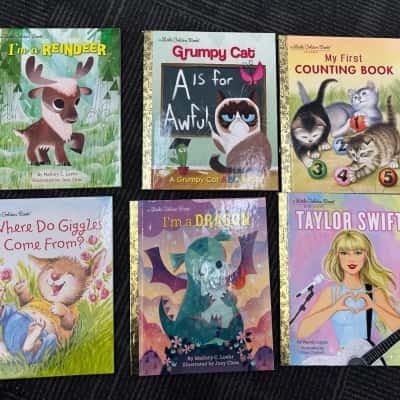 A Little Golden Books x6 