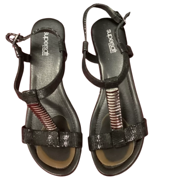 Diana Ferrari Womens  Size 11 Sandals Black  
