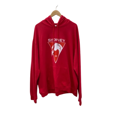  Mens  Size XXXL Hoodie Red Sydney Swans