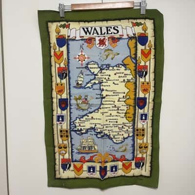 Decorative Tea Towel - Wales