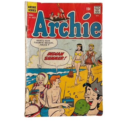Archie number 213 vintage 1971 comic book