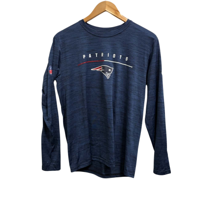 Nike NFL Patriots  Mens Long Sleeve size M Navy Blue 