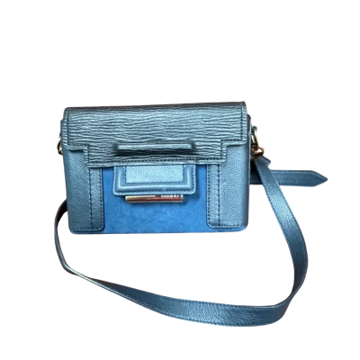 Mimco Womens Cross Body Bag Blue / Navy Blue 