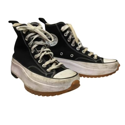 Converse All Star Chuck Taylor Size 40 Black & White Chunky Sneakers