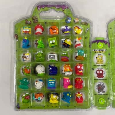 Trash Pack - Total of 42 Trashies (9 out of 60 Matching with Case Contents, plus 33 Others) and Carrying Case - by Moose Toys