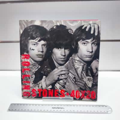 Rolling Stones 40x20 Hardcover Book (Edited by Chris Murray)