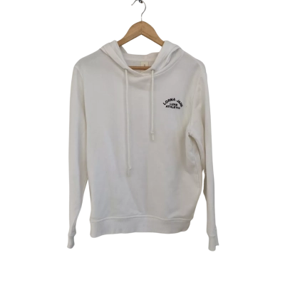 Lorna Jane Womens  Size M Hoodie White 