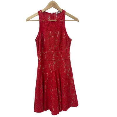 Cooper St Womens  Size 8 Sleeveless Dress  Red 