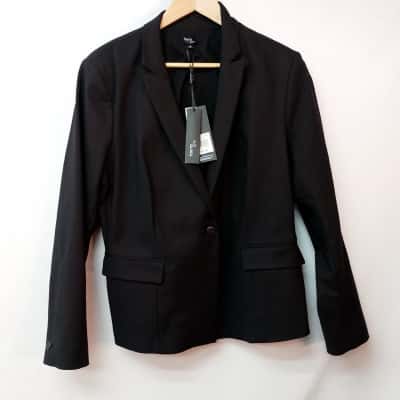 Tokito City Womens  Size 16 Blazer Black  