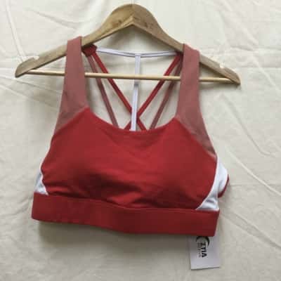  Zyia Active Scarlet Curves Light & Tight Bra Size XXL 