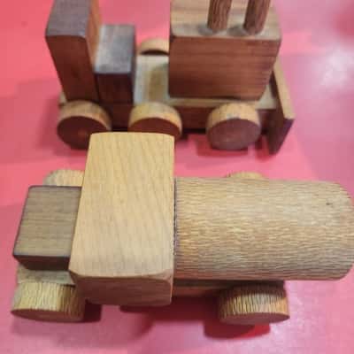 2 Set of Wooden Toys by The Wooden Wheel NZ