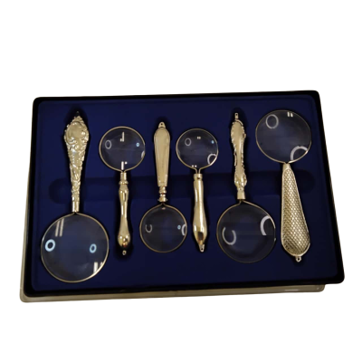 Set Of 6 Mini Magnifying Glasses