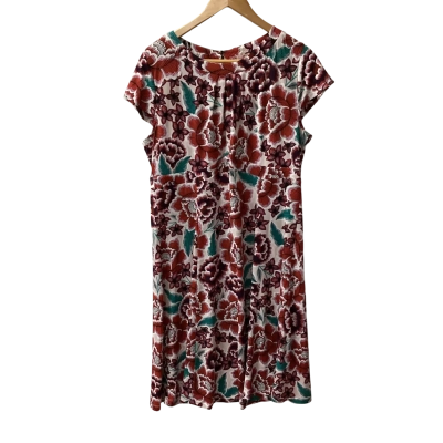 Leona Edmiston Womens  Size 16 Casual Dress Floral C