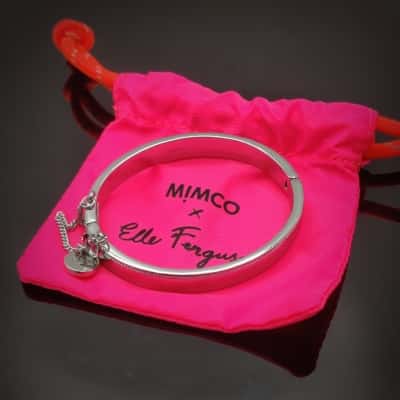 Beautiful New Mimco Silver Look Bangle 