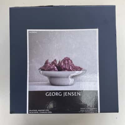 Alfredo Georg Jensen Stainless Steel Salad Bowl