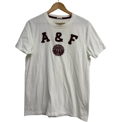 Abercrombie & Fitch Mens Size XXL White T-Shirt