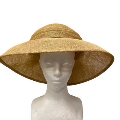 Target Womens Hat Natural / Nude / Yellow 