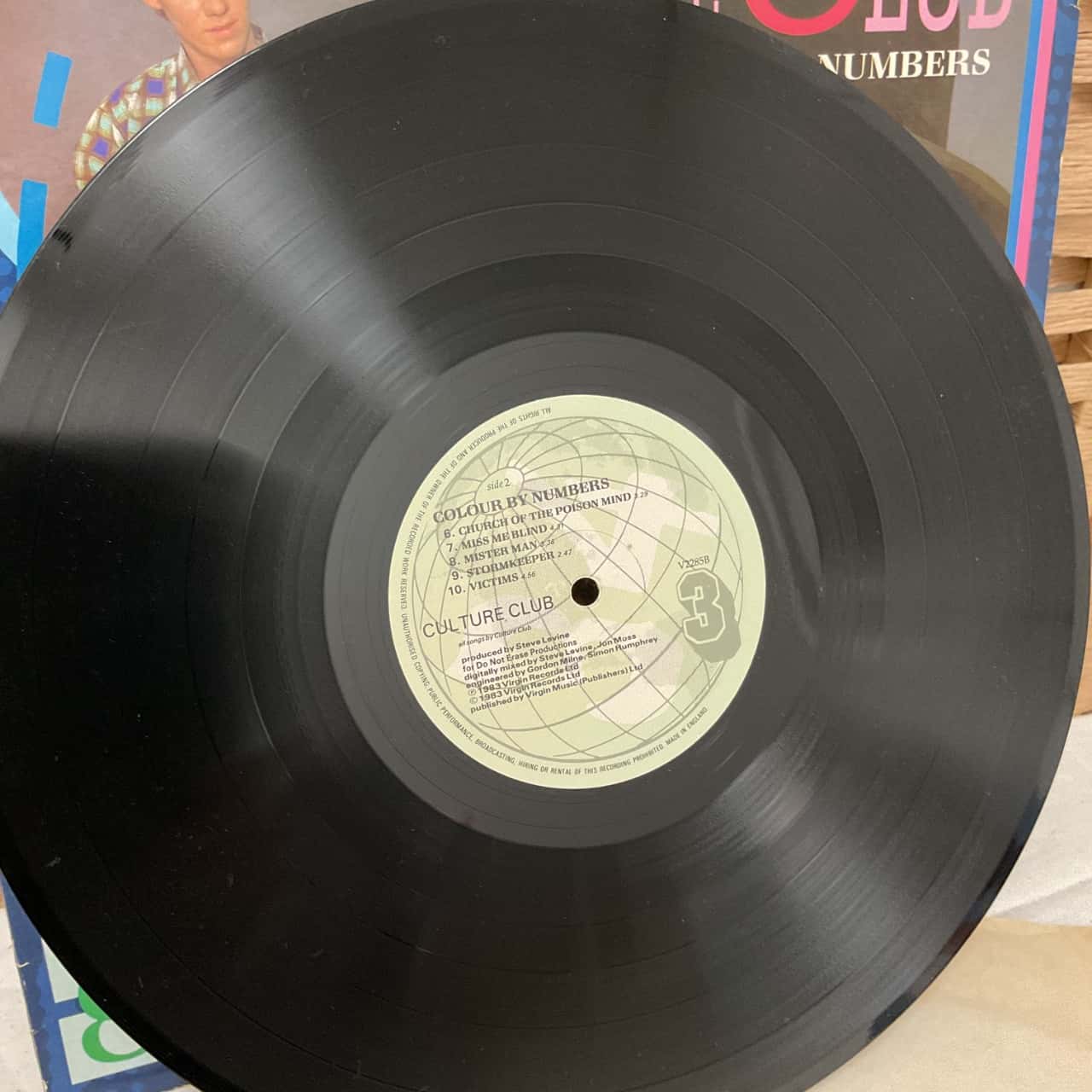 Original vintage CULTURE CLUB Colour By Numbers 1983 vinyl LP Boy ...